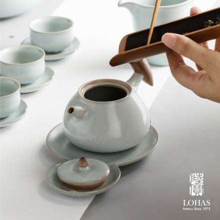 [LohasPottery 陸寶】汝窯入木三分茶禮