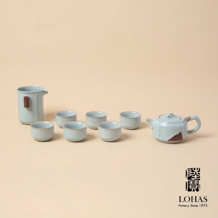 [LohasPottery 陸寶】汝窯 雨過天青茶組