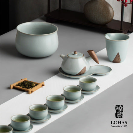 [LohasPottery 陸寶】汝窯入木三分茶禮