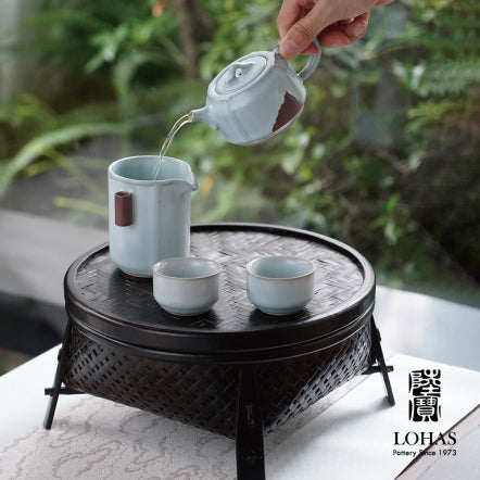 [LohasPottery 陸寶】汝窯 雨過天青茶組